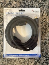 Radio Shack Monitor Extension Cable - 10 Ft. (3m) SVGA M-F New In Box picture