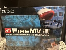 ATI FireMV 2400 PCI BUS 128MB Quad DVI RH NA Graphics Card 100-505130 picture