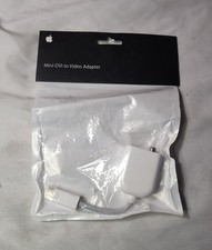 Genuine APPLE Mini-DVI to Video Adapter Mini DVI to S-Video Composite M9319G/A picture