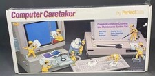 Vintage 80s NOS Cult Computer Caretaker Perfect Data Cleaning Seinfeld Yellow picture