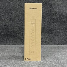 Mifaso Surge Protector Power Strip 2 Pack with USB Ports ETL Listed Braided Cord picture