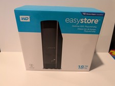 18TB WD Easystore External HDD USB 3.0 Hard Drive Western Digital - NEW picture