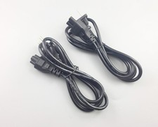 US/EU Plug 3-Pin AC Adapter Power Cord Cable For PC Computer Monitor Printer TV picture