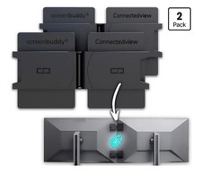 screenbuddy Set of 2 Magnetic Connection for Your Screens Suitable for All Com picture