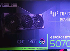 ASUS TUF Gaming GeForce RTX 5070 OC Edition GDDR7 12GB picture