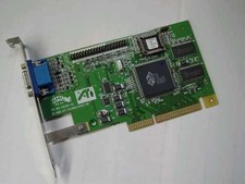 ATI Rage IIC 109-49300-00 AGP Video Card 4MB VGA AMC Ver 2.0 1998 Vintage picture