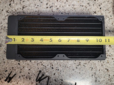XSPC RX240 Radiator V3, 120mm x 2, Dual Fan, Black picture