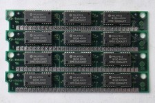Hitachi 30 Pin SIMM x4 1MB HB56G19B-7A  Computer RAM 286-386 (4MB Total) picture