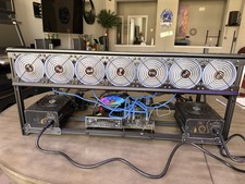 Complete GPU Rig w/ (4) ASUS TUF Gaming RTX 3060 Graphics Cards-used 4 Months picture