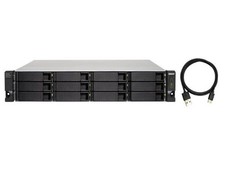 QNAP-New-TL-R1200C-RP-US _ QNAP 3YR 12BAY 2U RACKMOUNT USB-C 3.1 GEN2  picture