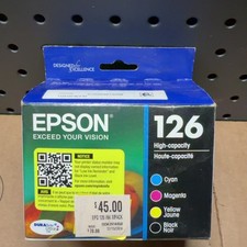 Epson 126 Ink Combo Pack T126120-BCS for Stylus WorkForce Printers 4-Pack picture