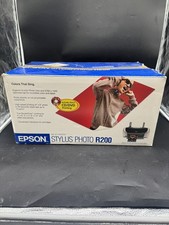 Epson Stylus Photo R200 Inkjet Printer New In Box Sealed CD DVD picture