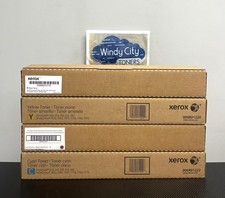 Xerox DocuColor 240 242 250 252 260 Genuine Toner Set Workcenter 7655 7755 7775 picture