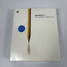 *NEW* Apple AppleWorks 6 Education Version 6.2.9 - M9053LL/A (2003) picture