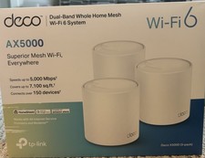 TP-Link Deco X5000 AX5000 Wi-Fi 6 Dual-Band Mesh System - 7,100 sq. ft. Coverage picture