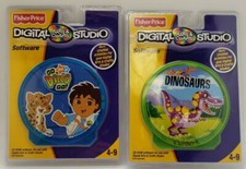 Fisher-Price Go Diego & Dinosaurs Go Digital Arts & Crafts Studio Software New picture