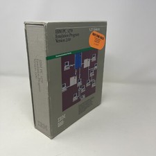 Vintage IBM 3270 Emulation Program  w/Disk in Box Demonstration picture