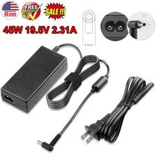45W 19.5V 2.31A AC Adapter Charger For Hp Pavilion Laptop Model 15 Power Cord picture