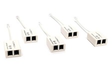 DSL Phone Line Filter - 5 Pack - Reduce Digital Noise with Splitter picture