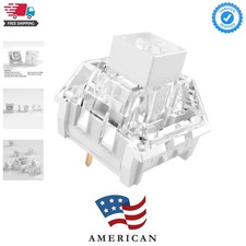 Box White Mechanical Keyboard Switches,3-Pin 45gf Clicky/Speed Typing/Gaming/... picture