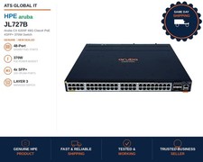 HPE Aruba JL727B CX 6200F 48G Class4 PoE 4SFP+ 370W Managed Switch New Sealed picture