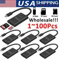 Lot USB C to SD Card Reader Writer OTG Adapter USB 3.0 Micro Memory Card Reader picture