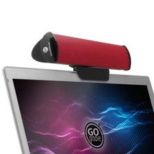 USB Laptop Speaker Bar with 2 High Excursion Drivers & Clip-On Design picture