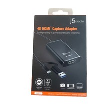 j5create JVA11 Capture Adapter 4k Game Recording USB 3.2 Gen 1, USB-C 1 ~D~ picture