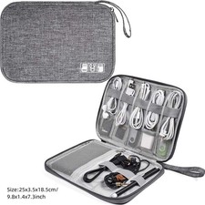 Travel Cable Storage Bag Waterproof Portable Electronic Organizer Case picture