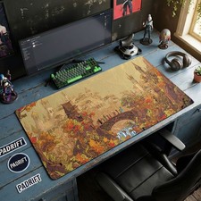 Rivendell Fellowship Bridge XL Gaming Mouse Pad, LOTR Desk Mat picture