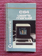 Commodore C64 User's Manual (1982 Softcover Spiralbound Vintage Book 207 pp) picture