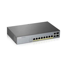 ZYXEL 8-port GbE Smart Managed PoE Switch with GbE Uplink (gs1350-12hp) picture