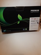 NEW ECO RE-ENGINEERING Premium Toner Cartridge CE250X / 504X  Black Laserjet picture