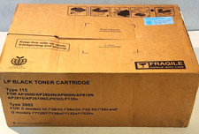 Ricoh 400759 LP Black Toner Cartridge Type 115 2602 Genuine New Sealed Box picture