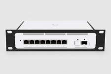 UniFi Pro XG 8 PoE Rack Mount – 10-Inch, Black PETG – Mount Only picture