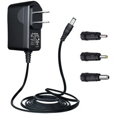 UL Listed 12V 1A Power Supply Adapter with 10ft Long Cord, 1-Pack, 1A+3C  picture