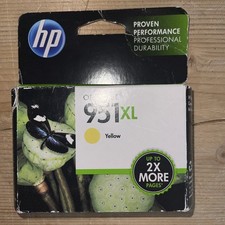 HP 951XL (CN048AN140) Yellow Ink Cartridge Expires April 2015 (G9) picture