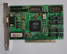 Surf Multimedia (?) IGA16802 PCI Graphics Card (IGS IGA 1682_A, 1MB, Retro, 1996) picture