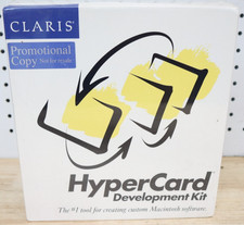 Claris HyperCard Development Kit For Macintosh Software Vintage - New Sealed USA picture