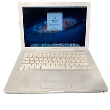 Apple MacBook A1181 White 13” 2GHz Core Duo 2GB RAM 120GB SSD Good Battery  picture