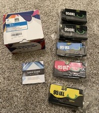 LxTek Compatible Premium Ink Cartridge Multi-pack HP 950XL 951XL Exp 7/24 NIB picture