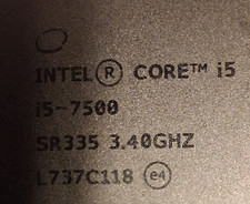 This is a lot of 2 Intel core i5-7500 CPU's picture