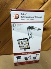 CTA Digital 2-in-1 Kitchen Mount Stand for 7–13 Inch Tablets New picture