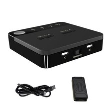 Black Dual Bay M.2 SSD NVMe M.2 Enclosure Offline Clone Duplicator Disk Copy picture