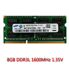 Samsung 8GB 4GB DDR3L 1600MHz SODIMM Memory Laptop RAM CL11 1.35V PC3L-12800S picture