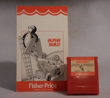 Alpha Build by Fisher-Price for Commodore 64 1984 Learning Software Cartridge DB picture