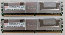 Hynix 4GB (2x2GB) DDR2 667MHz PC2-5300F ECC FBDIMM Mac Pro HYMP125F72CP8N3 RAM picture