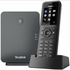 Yealink W77P IP Phone - Cordless - Corded - DECT, Bluetooth - Desktop, Wall picture