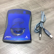 Iomega Zip 250 250MB USB Drive Z250USBPCMBP USB Powered Blue - Works Nicely picture