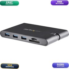StarTech 9-in-1 USB-C Mini Dock, 4K HDMI or VGA, 100W PD, SD MicroSD picture